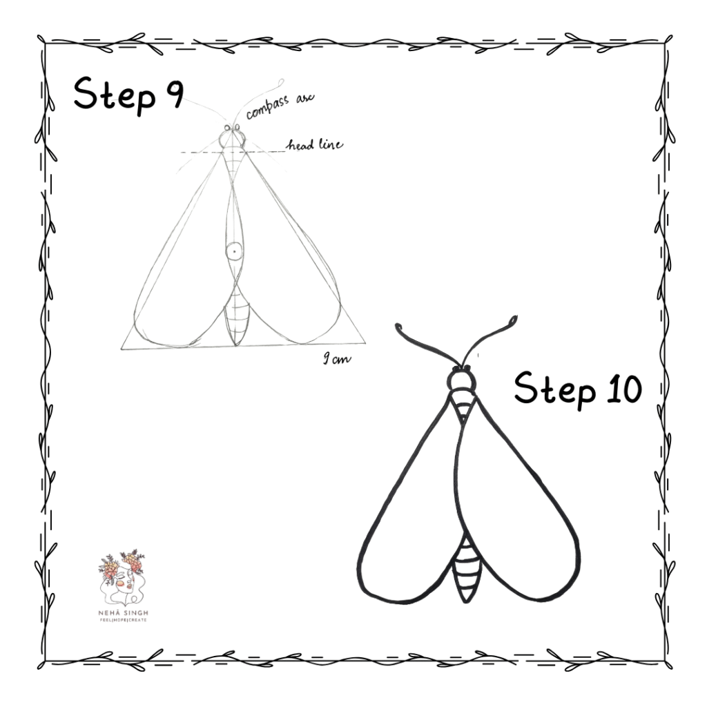Step 9 & 10: Moth