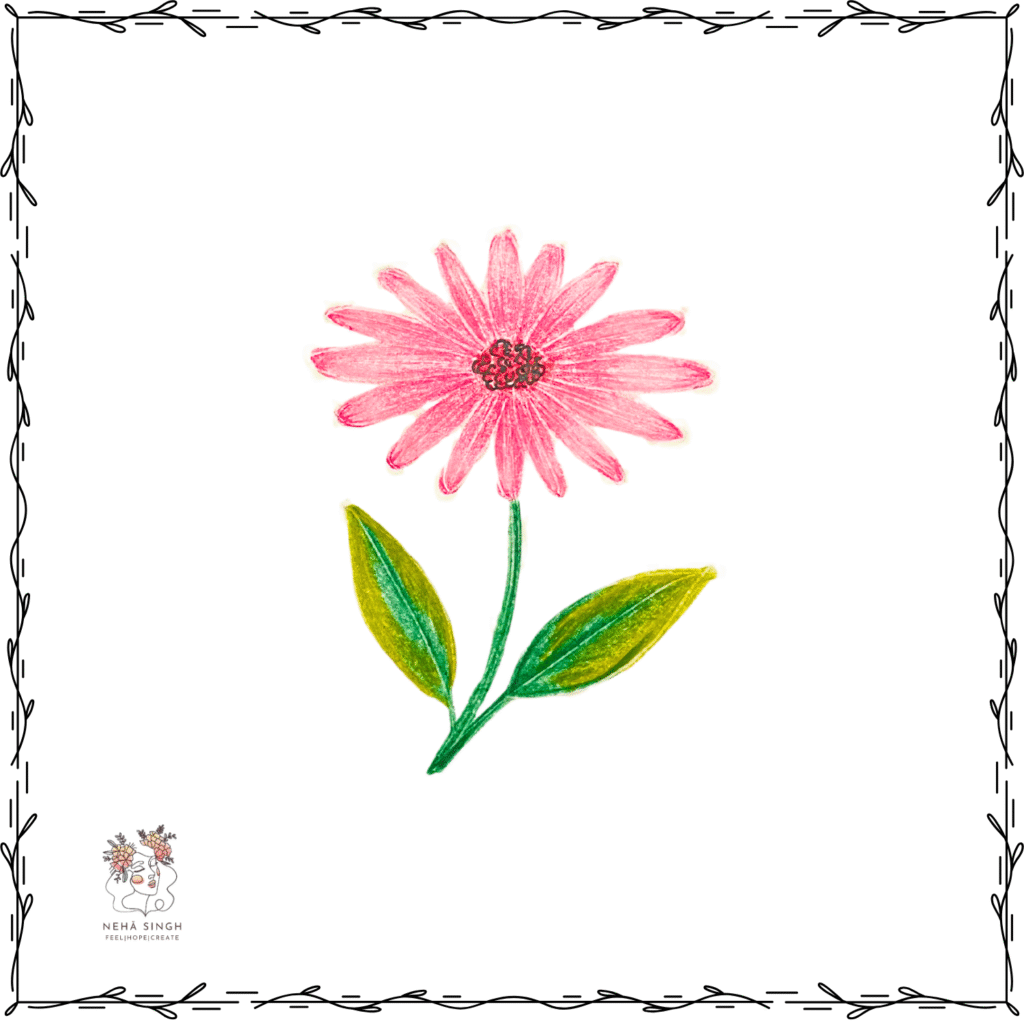Colorful flower